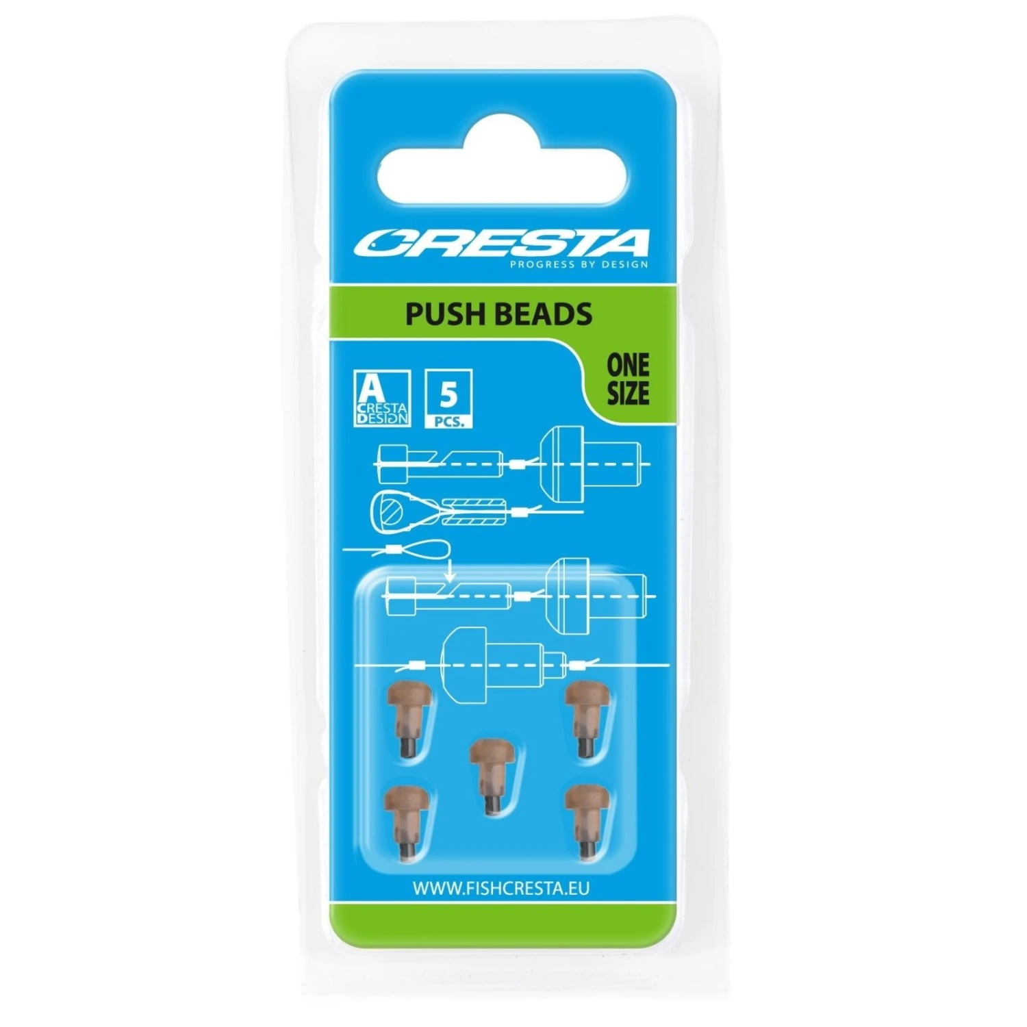 Cresta Push Beads 3 Cresta Push Beads