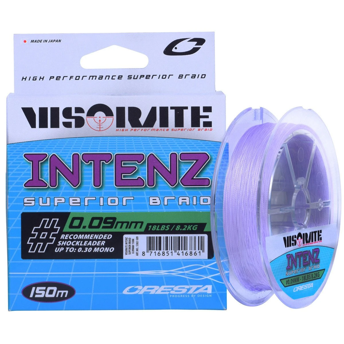 Cresta Visorate Intenz Superior Braid 150m 6 Cresta Visorate Intenz Superior Braid 150m - Afbeelding 4