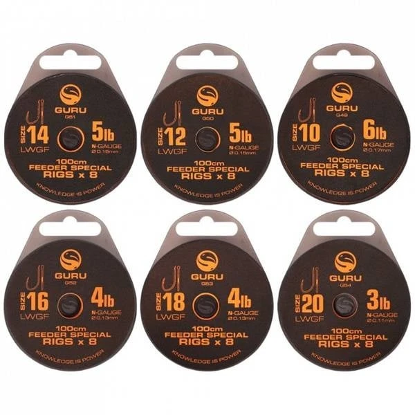 Guru 100cm Feeder Special Rigs 6 Guru 100cm Feeder Special Rigs - Afbeelding 4