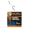 Guru 15” Bayonet Hair Rigs -Visuitrusting guru 15 bayonet hair rigs