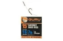 Guru 15” Bayonet Hair Rigs -Visuitrusting guru 15 bayonet hair rigs 2