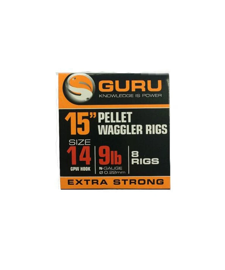 Guru 15” Pellet Waggler Rigs 4 Guru 15” Pellet Waggler Rigs - Afbeelding 2