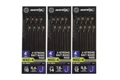 Matrix 4” X-strong Bait Band Rigs -Visuitrusting matrix 4 x strong bait band rigs mxc 4 7