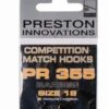 355 Competition Match Hooks Barbed -Visuitrusting preston innovations 355 competition match hooks ba