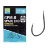 GPM-B Spade End Barbless -Visuitrusting preston innovations gpm b spade end barbless