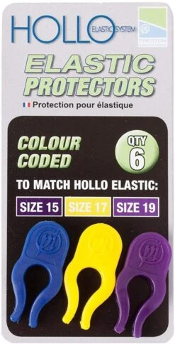 Hollo Elastic Protectors Size 15/17&19 -Visuitrusting preston innovations hollo elastic protectors size 2