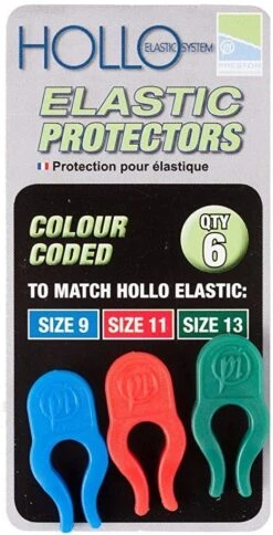 Hollo Elastic Protectors Size 9,11&13 -Visuitrusting preston innovations hollo elastic protectors size 6