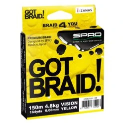 Spro GOT BRAID VISION YELLOW -Visuitrusting spro got braid vision yellow 2