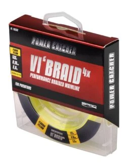 Spro V ‘BRAID’ 4X Yellow 11 Spro V ‘BRAID’ 4X Yellow -Visuitrusting spro vi braid 4x yellow 3
